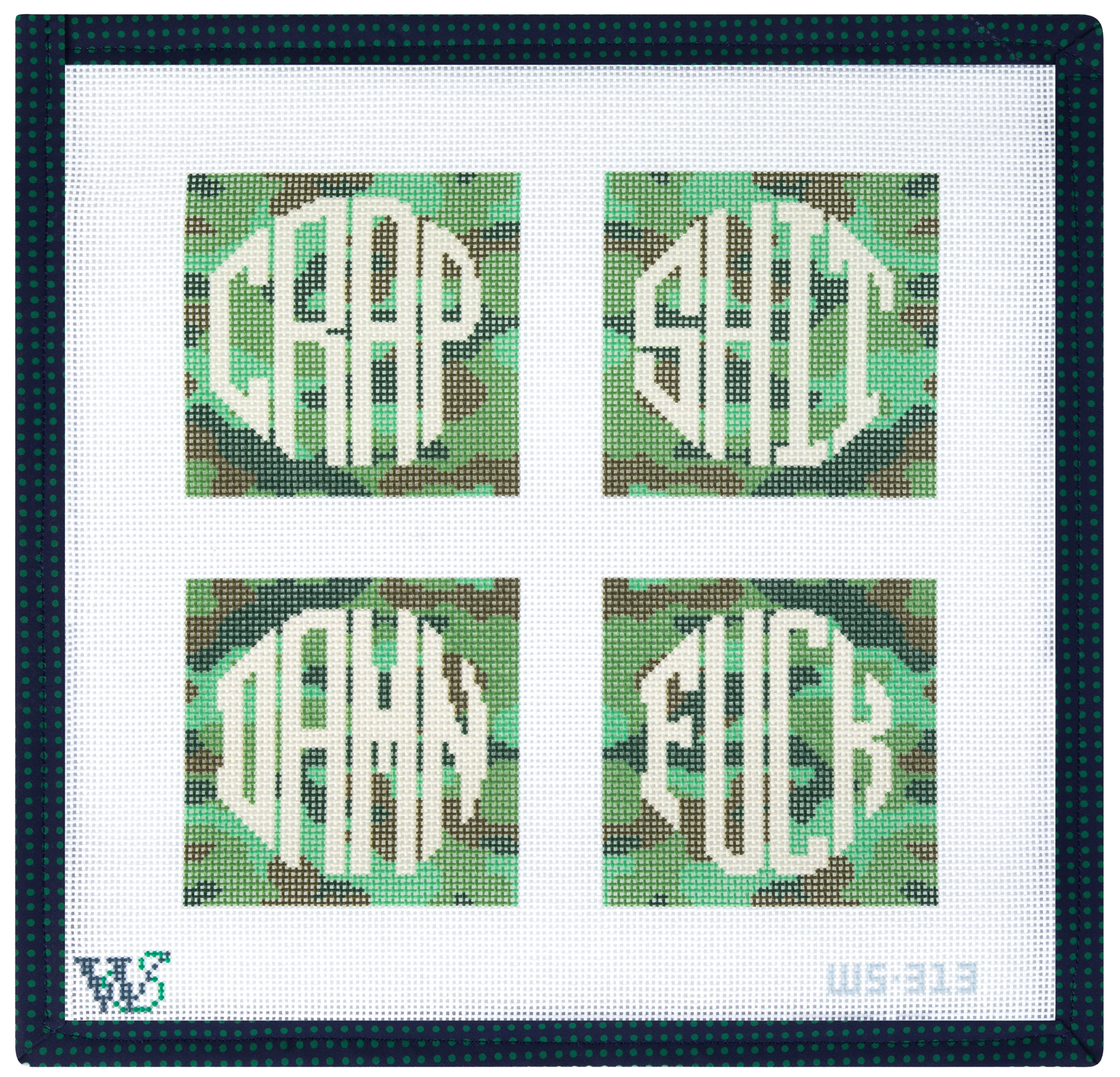 刺繍パッチ　Last Phantoms 161 Rock s Camo Dirty Coasters – Wipstitch