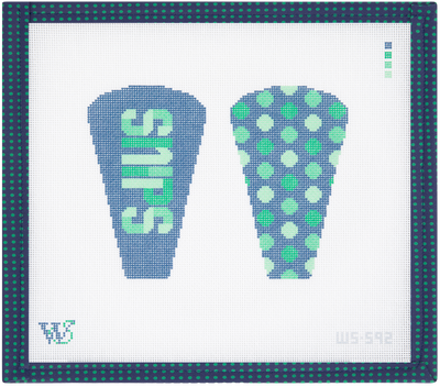 Snips Navy & Green