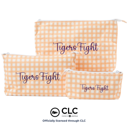 Clemson Tyvek® Zipper Pouches