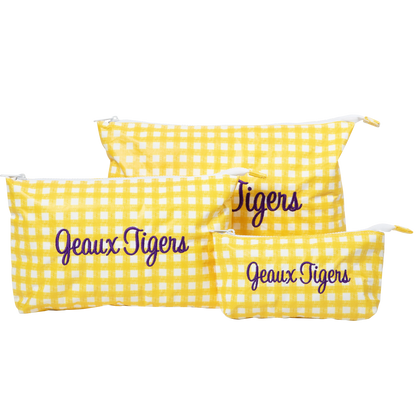 LSU Tyvek® Zipper Pouches