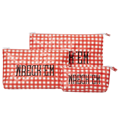 Texas Tech Tyvek® Zipper Pouches