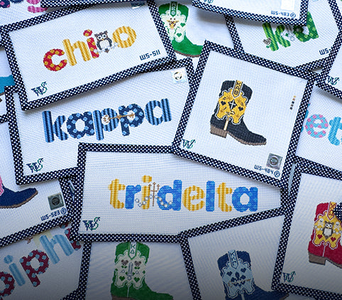 Winstitch Canvas Example Needlepoint Canvas Designs & Lifestyle Accessories – Wipstitch