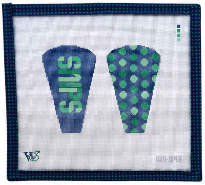 Snips Navy & Green