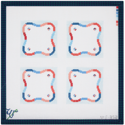 Nantucket Squiggle Coasters