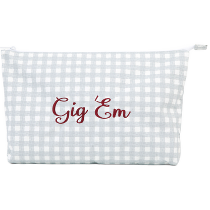 Texas A&M Tyvek® Zipper Pouches